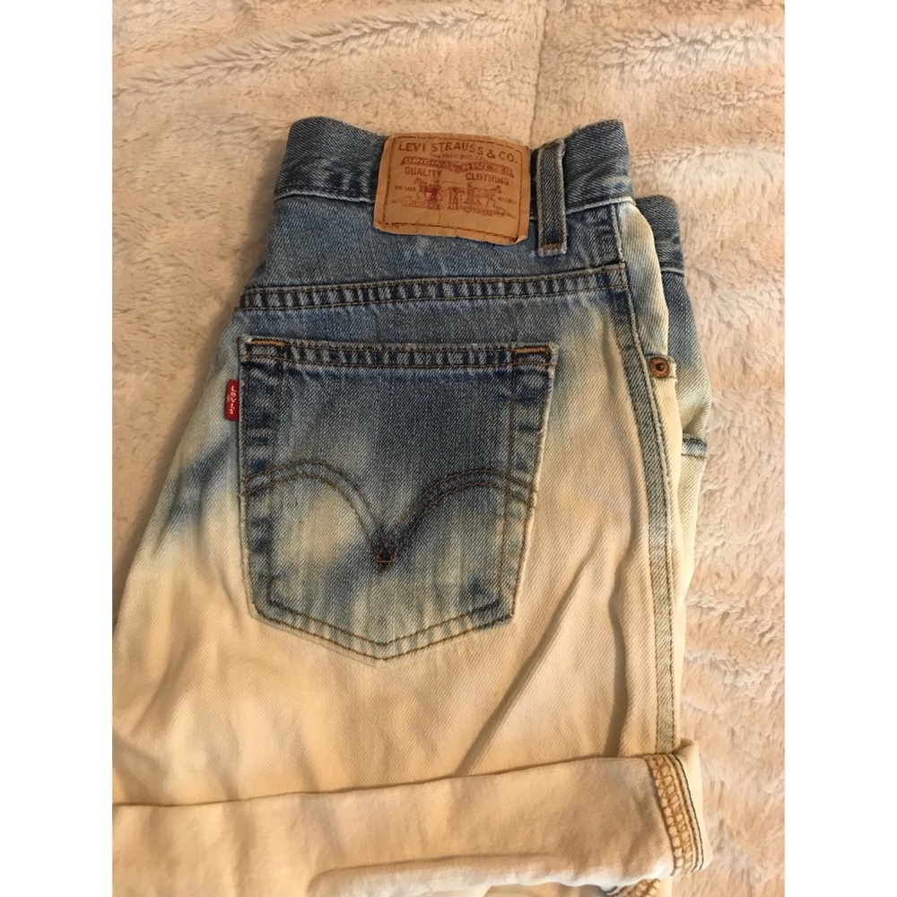 Ombré Levi Strauss Denim Shorts